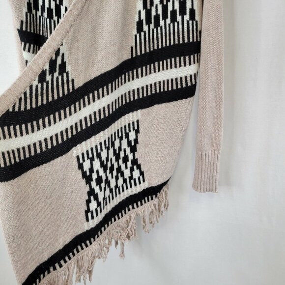 American Eagle Women's Medium Cardigan Sweater Open Front Southwestern - Picture 6 of 8